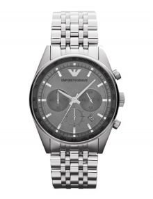 Emporio Armani Chronograph Gunstainless steel Dialstainless steelstainless steel Men's Watch AR5997