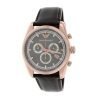 Emporio Armani Mens Chronograph Brown Leather Strap Watch 43mm AR6005