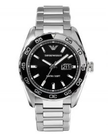 Armani Sportivo Ar6047 Black Analog Men's Watch-0