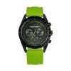 Emporio Armanirubber Band Green Chronograph Mens Watch AR6115