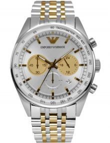 Emporio Armani Mens Chronographstainless steelstainless steel Watch AR6116