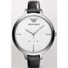 Emporio Armani Oversized Leather Ladies Watch AR7304