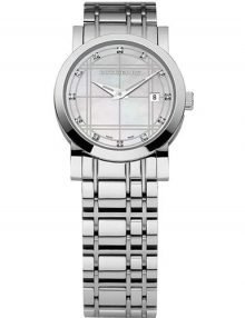 Burberry Womens Silver Dialstainless steelstainless steel Heritage Watch BU1370