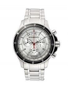 Burberry BU7603 Endurance Chronograph Whitestainless steel Sport Men's Watch
