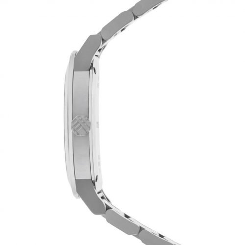 Burberry The City Bu9000 Silver Check Patterns Unisex Watch-10809