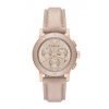 Burberry BU9704 Women's The City Chronograph Leather Strap Watch