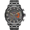 Diesel Stronghold DZ4348 Mens Grey Dial Chonrograhp Watch with Grey Ion-plated Band