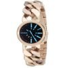 Diesel DZ5453 Flare Womens Rose Gold Stainess Black Dial Watch