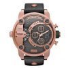 Diesel DZ7268 Men's Fashion Rose Gold Case Leather Watch