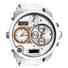 Diesel DZ7277 Oversized Badass White Silicone Quartz Mens Watch