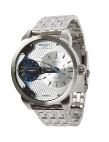 Diesel Mini Daddy DZ7305 Analog Display Quartz Silverstainless steelstainless steel Watch