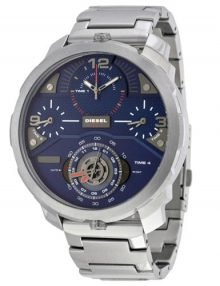 Diesel DZ7361 Gents Machinus Blue Dial Stainless Chronograph Watch