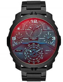 Diesel DZ7362 Males Machinus Infrared Tinged 4 Timezone Chronograph Watch