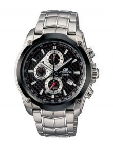 Casio Men's Edifice EF-524Sp-1AVstainless steel Quartz Watch with Black Dial