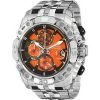 Festina Men's F16542/3 Silverstainless steel Quartz Watch with Orange Dial