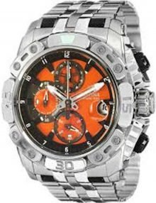 Festina Men's F16542/3 Silverstainless steel Quartz Watch with Orange Dial