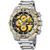 Festina Men's F16542/6 Silverstainless steel Quartz Watch with Yellow Dial