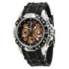 Festina F16543/7 Men's Blackrubber Quartz Watch with Orange Dial