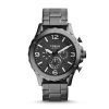 Fossil Men's Nate JR1469 Gunmetal Stainless-Steel Quartz Watch