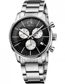 Calvin Klein K2G2714X City Classic Black Chronographstainless steel Mens watch