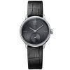 Calvin Klein K2Y231C3 Accent Ladies Black Dial Leather Watch