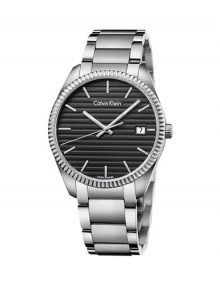 Calvin Klein K5R31141 Silverstainless steelstainless steel Womens Watch with Black Dial