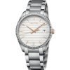 Calvin Klein K5R31B46 Mens Herrenuhr White Dialstainless steelstainless steel Watch