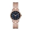 Marc by Marc Jacobs Baker Navy Dial rose gold plated stainless steel-plated Ladies Watch MBM3332