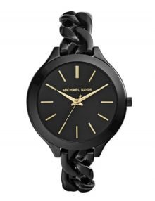 Michael Kors MK3221 Runway Slim Black-Tonestainless steelstainless steel Analog Watch