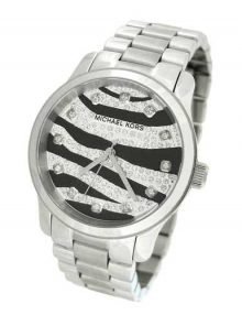 Michael Kors Runway MK Logo Glitz Mid Size Lady 39mm Dial Watch