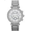 Michael Kors Parker Mother of Pearl Dial Crystalsstainless steel Ladies Watch MK5572