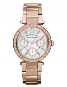 Michael Kors Parker rose gold plated stainless steel Women's Watch MK5616 $219.95 - designerswatch.Com