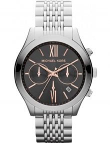 Michael Kors Brookton Chronograph Grey Dialstainless steelstainless steel Ladies Watch MK5761