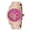 Michael Kors MK5931 Runway Pink Dial rose gold plated stainless steel-tone Ladies Watch