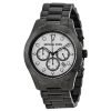 Michael Kors Mk6083 Layton Black Ion Plated White Dial Men's Watch