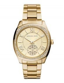 Michael Kors MK6134 Ladiess Bryn gold plated stainless steelstainless steelstainless steel Band & Dial Watch