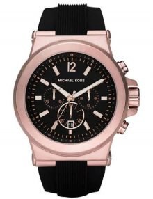 Michael Kors MK8184 Runway Men's Black Dial Classic Chronograph Watch