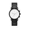 DKNY NY2149 Women' SoHo Matte Lexington White Dial Black In-plated Chronograph watch