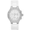 DKNY NY2223 Chambers Womens Multi-Function White Watch with Ceramic Bracelet