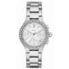 DKNY NY2258 Chambers Silver Dial Stainless Steel Chronograph Ladies Watch