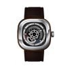 Sevenfriday P3-2 Black nd Brown Automatic Japanese Movement Wrist Watch