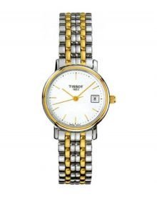 Tissot T52.2.281.31 Desire T-Classic Ladies Two-tone strap watch