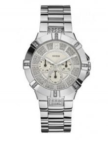 Guess Unisex U/12601L1 Silverstainless steel Quartz Watch with Silver Dial