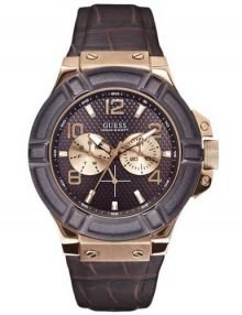 GUESS Men's W0040G3 Rigor Standout Multi-Function Dressy Sport Watch