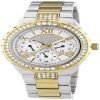 Guess W0111L5 Silver & Gold-Tone Stainless Ladies Females Chronograph Watch