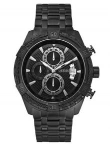 Guess W0522G2 Chronograph Black Stainless Steel Gents Watch