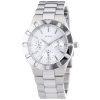 Guess W11610L1 Womens Classic Silver Dial & Band Stainless Chronograph Watch