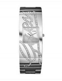 Guess Ladies W12063L1 Autograph Square Bracelet Quart Womens Watch