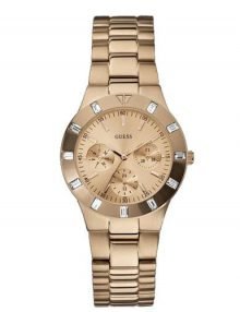 Guess W16017L1 Rose Gold Chronograph Womens Stainless Steel Watch