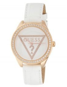 GUESS White Leather & Dail Ladie's Watch W75030L $89.95 - designerswatch.Com